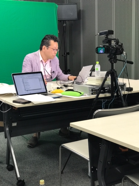 樺沢塾動画撮影会での樺沢紫苑先生