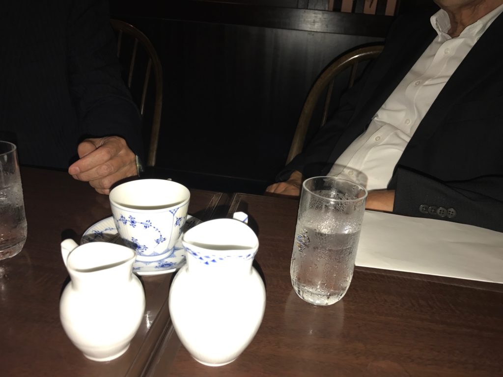 尊敬する大先輩、ナカムラさんと打ち合わせ